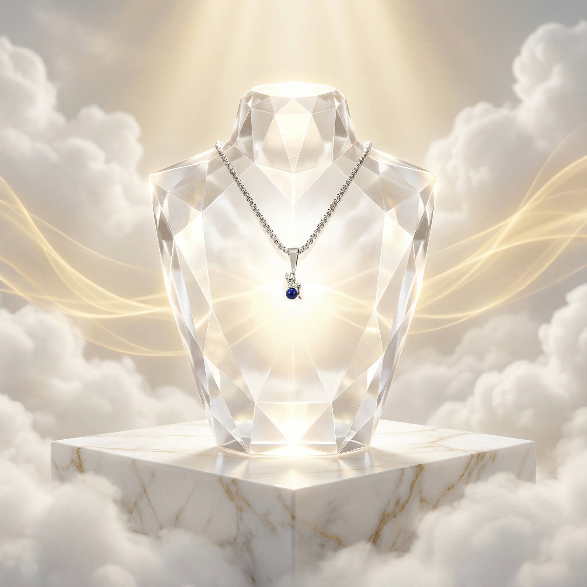 Lapis Lazuli with Fairy