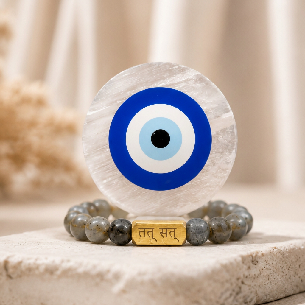 Labradorite - Evil Eye Protection Combo