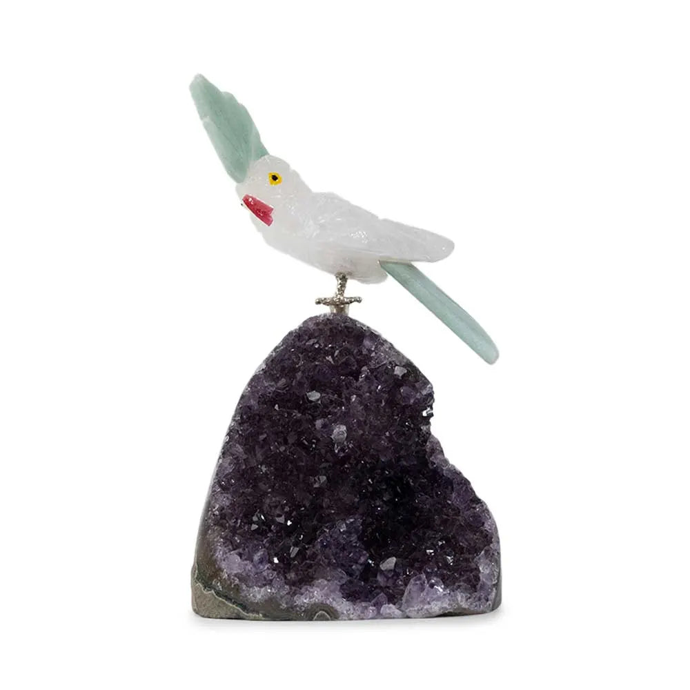 Crystal Bird For Luck & Fortune (Small Size)